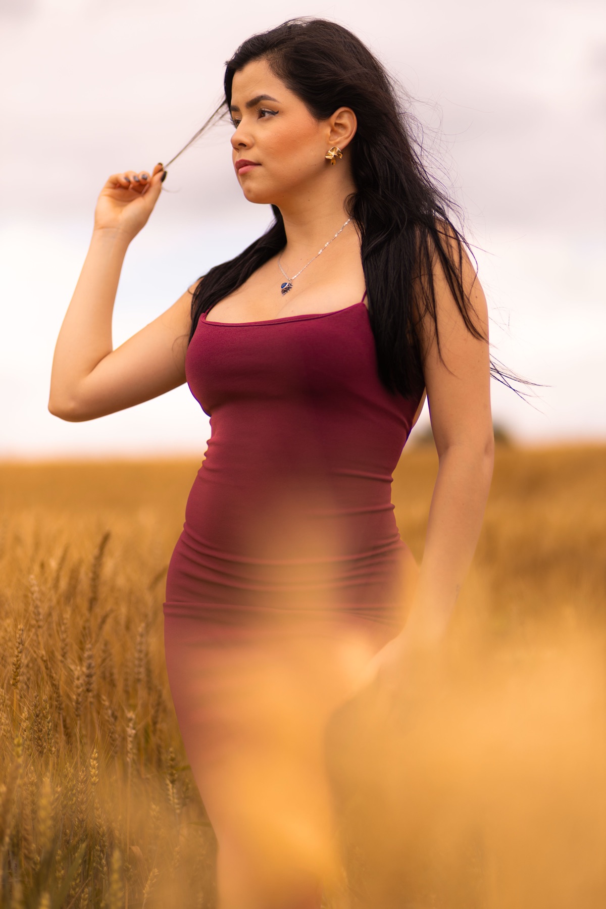 Retrato editorial en exterior