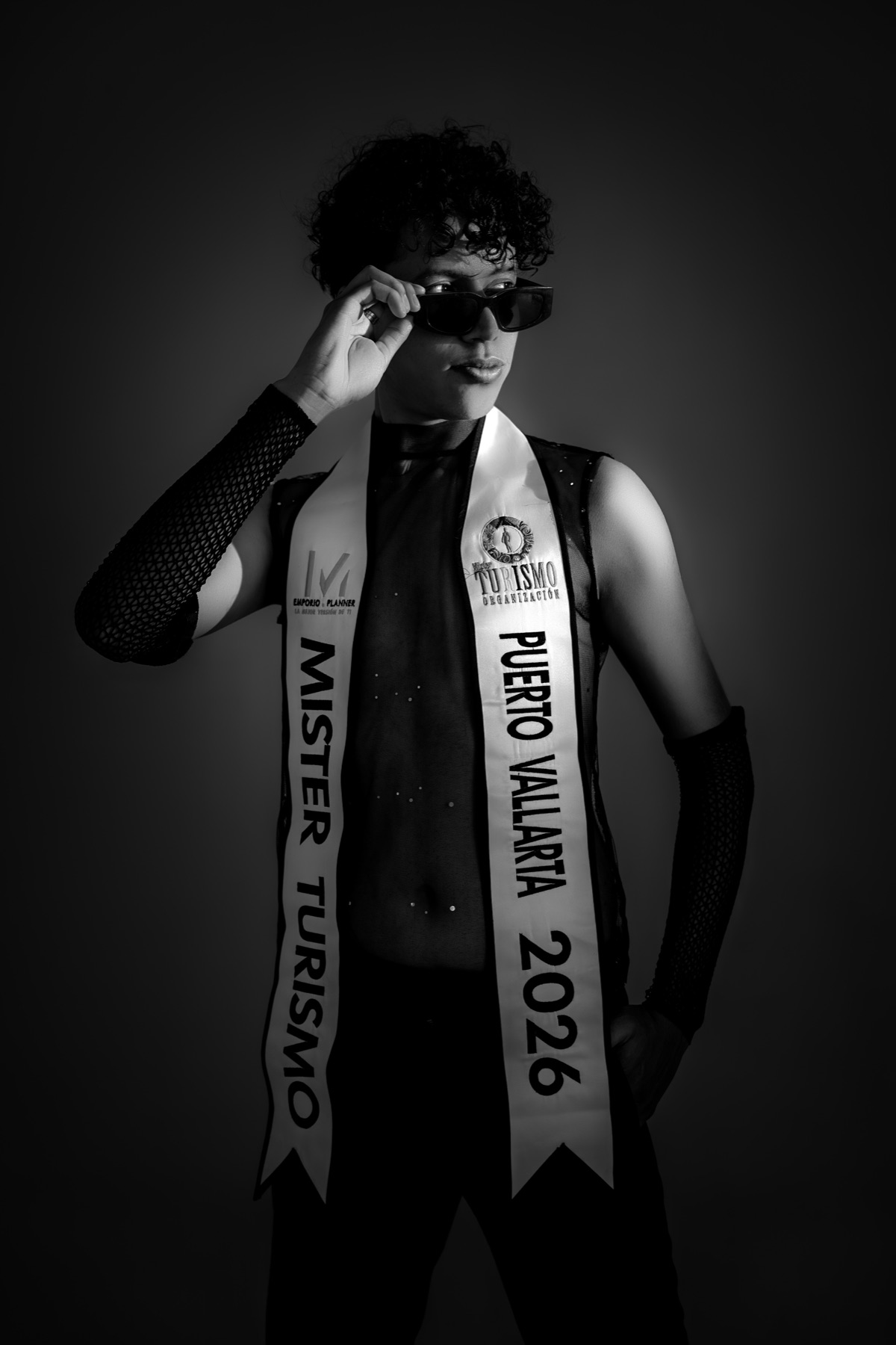 Retrato editorial de estudio